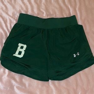 Green Under Armour shorts (small)